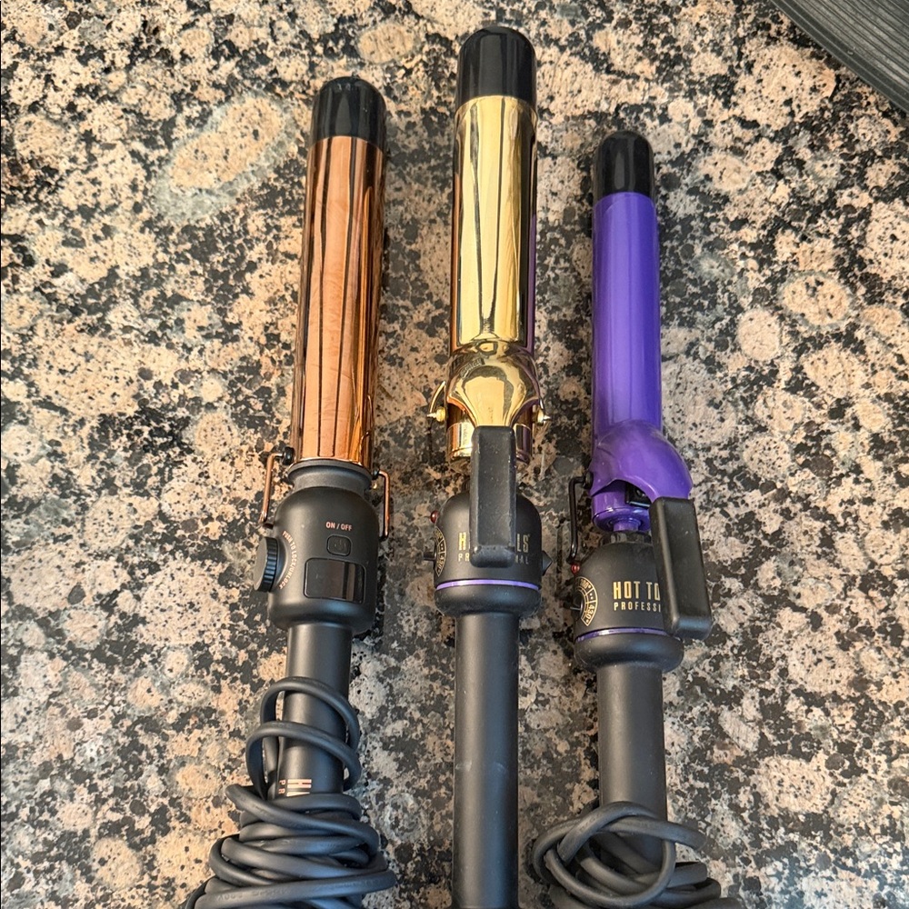 Hot Tools Professional Purple Curling Iron - 1" Barrel